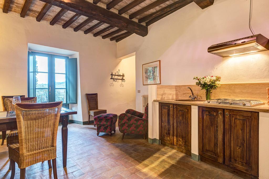 Residence Castello Di Orgiale Castelnuovo Berardenga Eksteriør billede