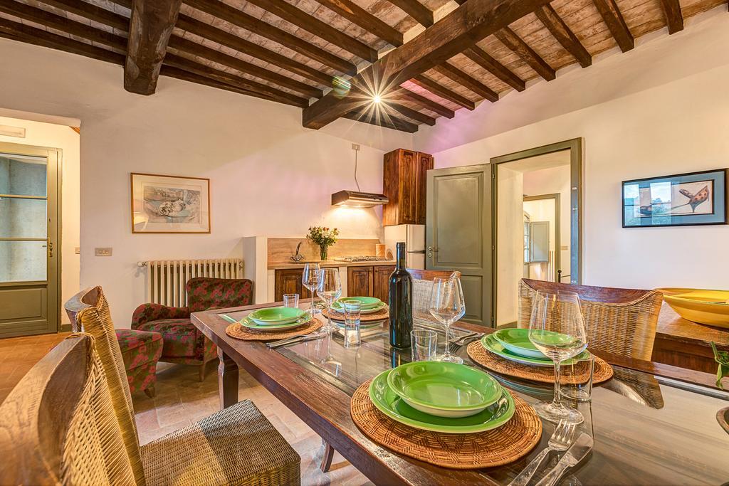 Residence Castello Di Orgiale Castelnuovo Berardenga Eksteriør billede